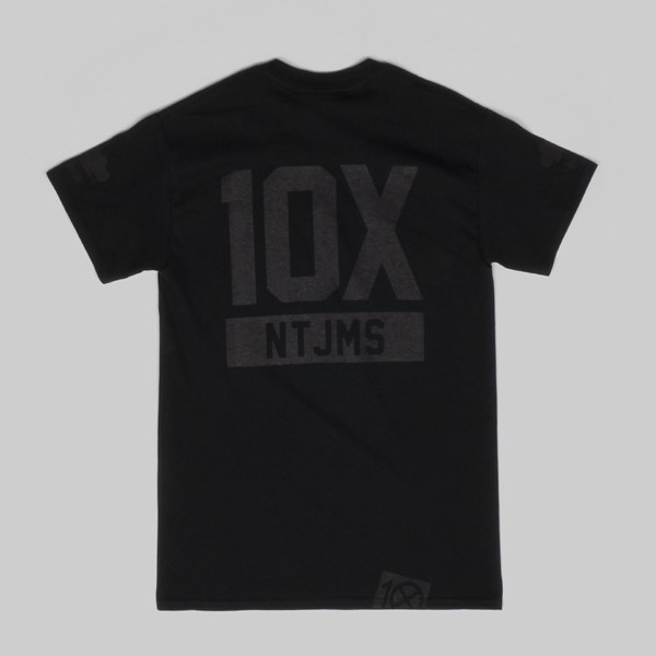 10DEEP X Nate James Cyberia T Shirt Black