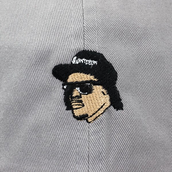 40'S & SHORTIES EAZY E UNSTRUCTURED CAP GREY 