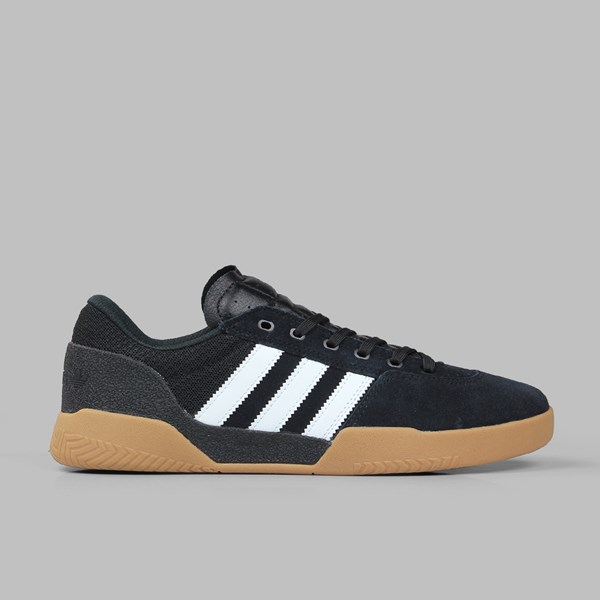 Adidas City Cup Core Black Footwear White Gum | Adidas Skateboarding  Footwear