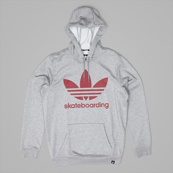 ADIDAS CLIMA 3.0 PO HOODY CORE HEATHER RED 