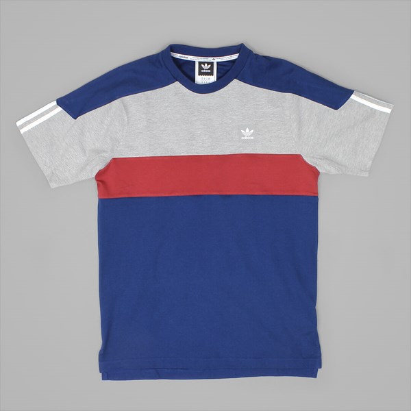ADIDAS NAUTICAL TOP MYSTERY BLUE RED 