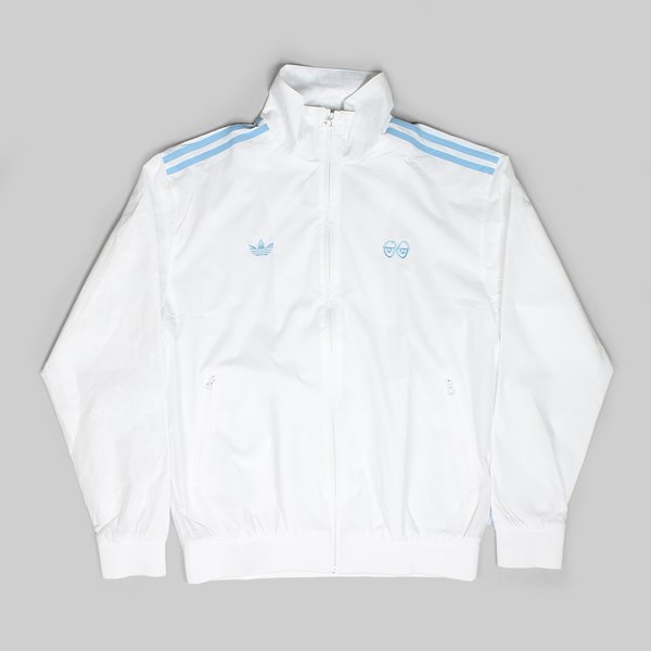 adidas x krooked track jacket white blue