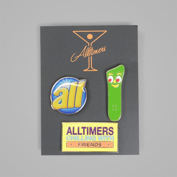 ALLTIMERS GUMBY PIN SET