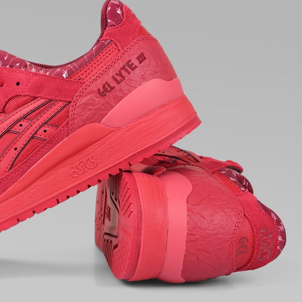 ASICS GEL LYTE III 'VALENTINES BOW & ARROW PACK' RED