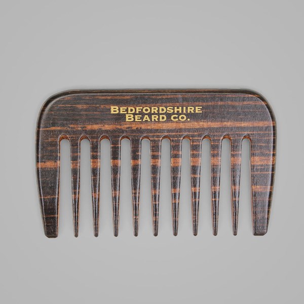 BEDFORDSHIRE BEARD CO. WIDE TOOTH COMB 