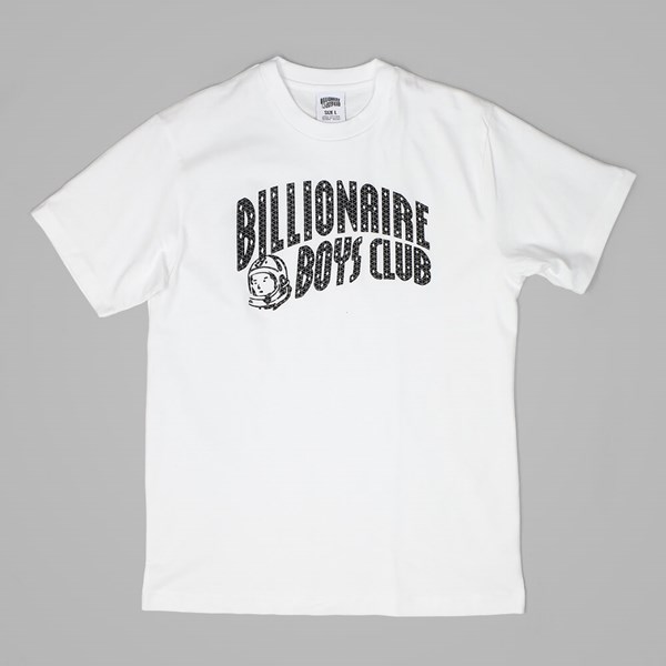 BILLIONAIRE BOYS CLUB ARCH LOGO REFLECTIVE TEE WHITE | Billionaire Boys ...