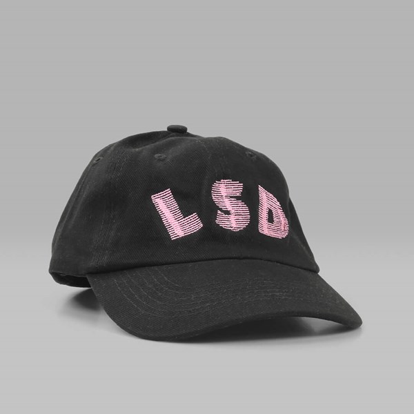 BOW3RY LSD UNSTRUCTURED DAD CAP BLACK 