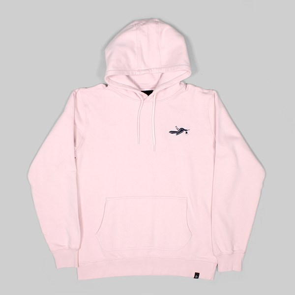BY PARRA DISCARDED HOODED SWEAT WASHED PINK 