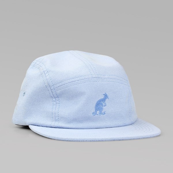 BY PARRA HIDING 5 PANEL VOLLEY HAT BLUE OXFORD