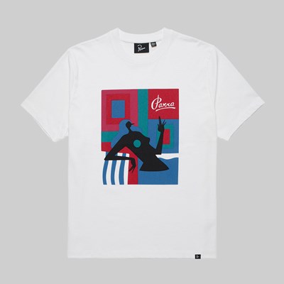 BY PARRA HOT SPRINGS SS TEE WHITE 
