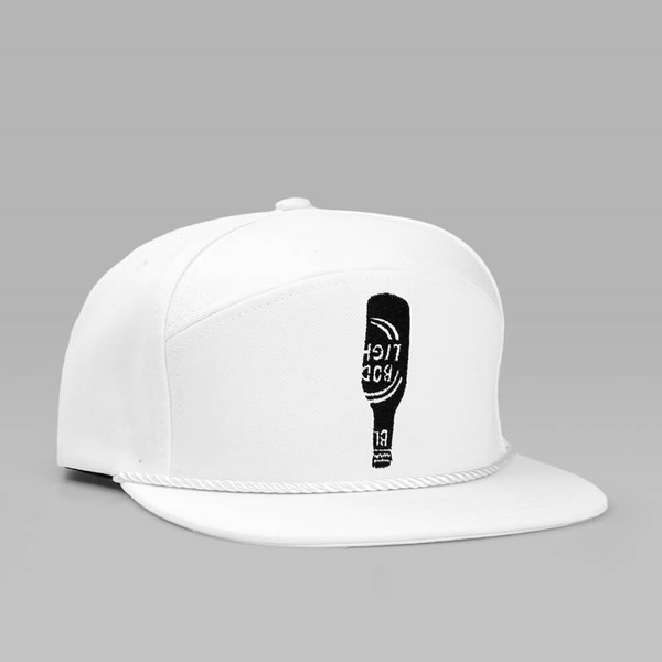BY PARRA KING 6 PANEL HAT WHITE