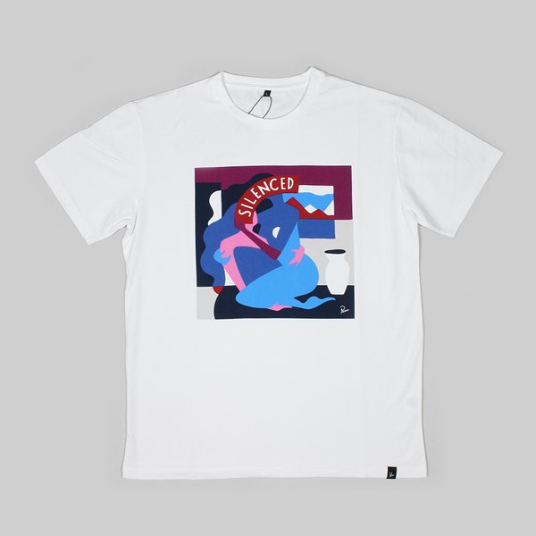 BY PARRA MICH COVER SS T-SHIRT WHITE 