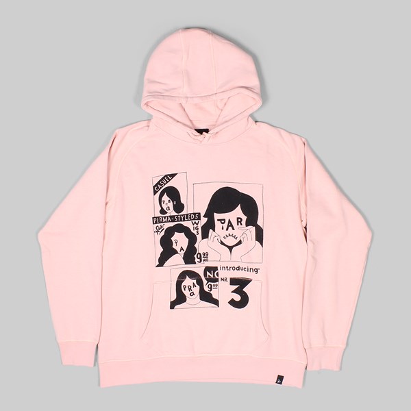 BY PARRA PERMA STYLED HOODY PINK  