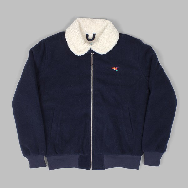 BY PARRA TOPPER HARLEY WOOL JACKET DARK NAVY | By Parra Jackets