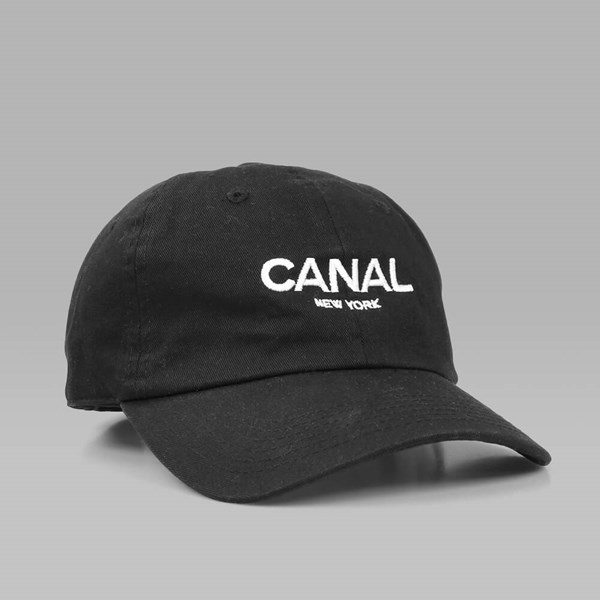 CANAL NEW YORK UNCONSTRUCTED CAP BLACK 