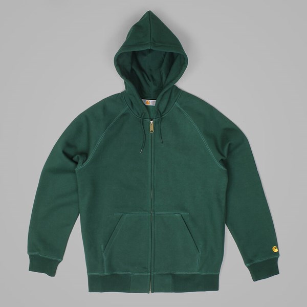 CARHARTT HOODED CHASE JACKET CONIFER 