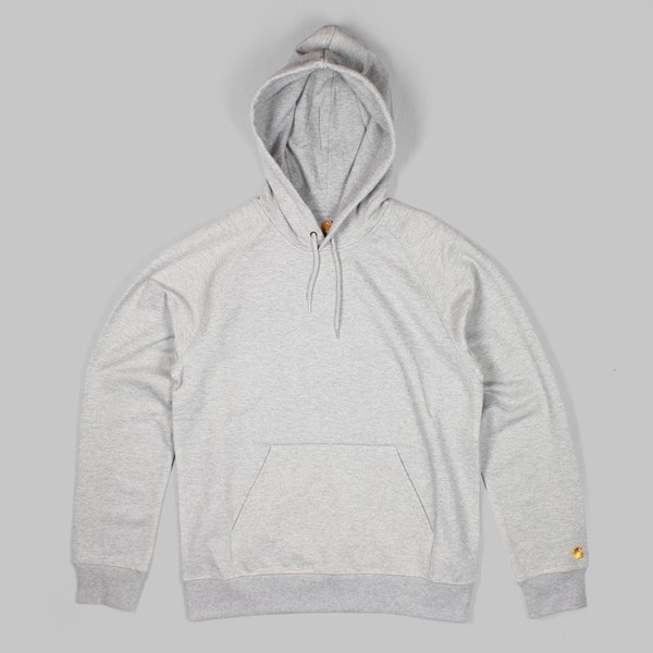 CARHARTT HOODED CHASE SWEAT GREY 