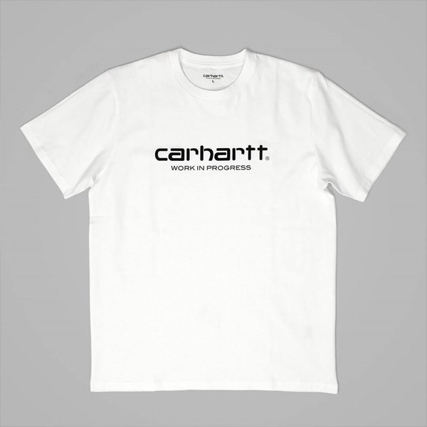 CARHARTT SS SCRIPT T-SHIRT WHITE BLACK 