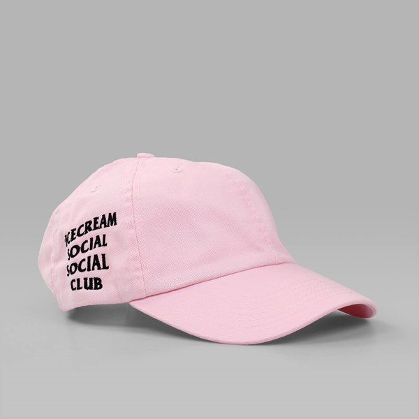 CIGARETTE ICECREAM SOCIAL SOCIAL CLUB CAP PINK 