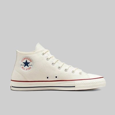 CONVERSE CHUCK TAYLOR MID EGRET RED CLEMATIS  
