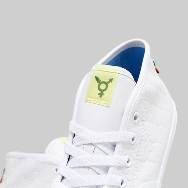 CONVERSE JACK PURCELL PRO 'PRIDE PACK' WHITE CHAMBRAY BLUE 