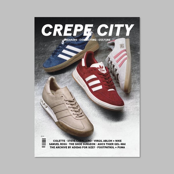 CREPE CITY MAGAZINE ISSUE FIVE - ADIDAS COVER 