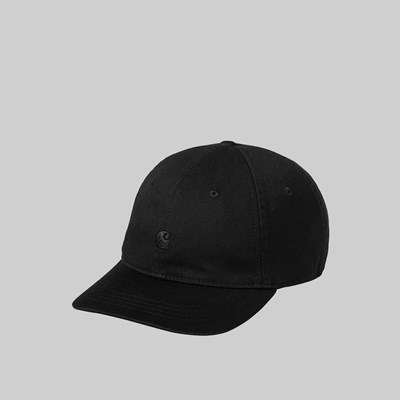 CARHARTT MADISON LOGO CAP BLACK BLACK 