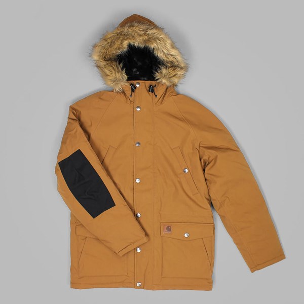 Carhartt Trapper Parka Hamilton Brown-Black