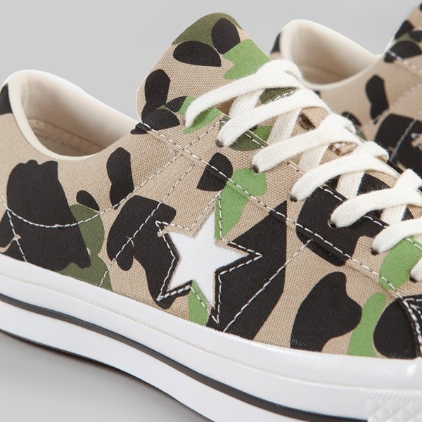 CONVERSE ONE STAR OX CANDIED GINGER PIQUANT GREEN 