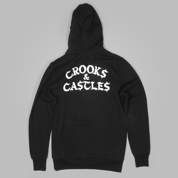 Crooks & Castles G.S.C. Pullover Hood Black