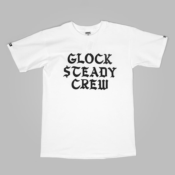 Crooks & Castles Glock Steady T Shirt White
