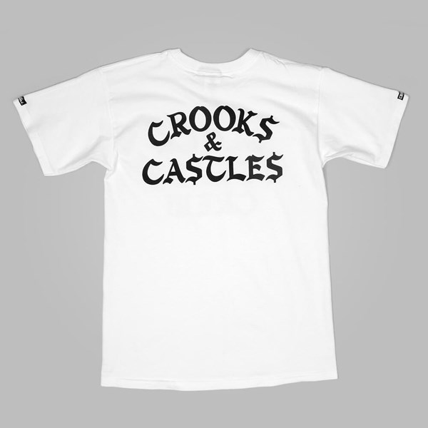 Crooks & Castles Glock Steady T Shirt White