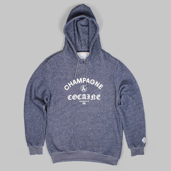 Crooks & Castles Champagne & Cocaine Hoody Navy 