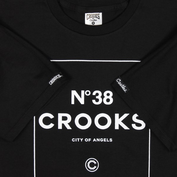 Crooks & Castles No 38 T Shirt Black
