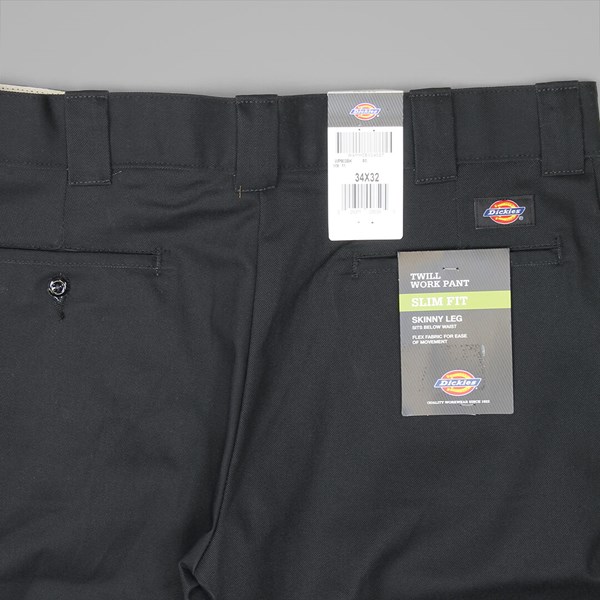 DICKIES 803 SLIM SKINNY PANT BLACK | Dickies Trousers