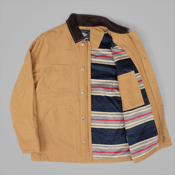 DICKIES FOREST CITY JACKET BROWN DUCK 