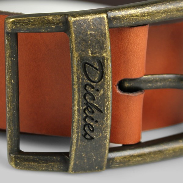 Dickies Deerfield Leather Belt Tan