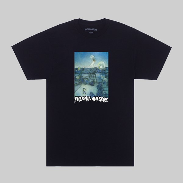 FUCKING AWESOME HELICOPTER SS T-SHIRT BLACK 