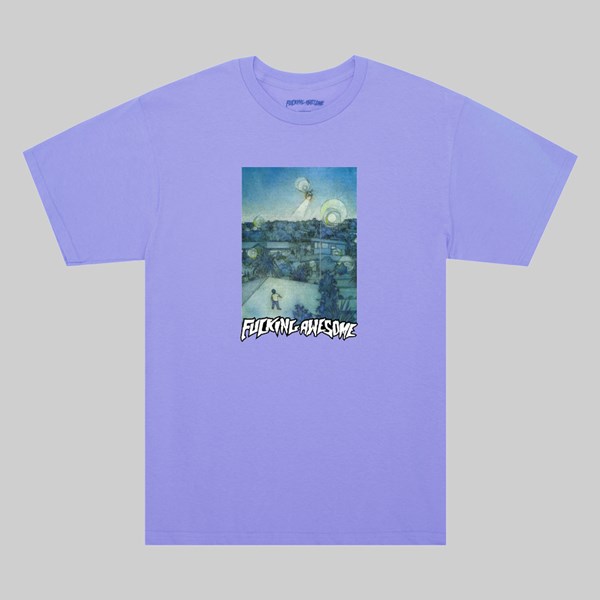 FUCKING AWESOME HELICOPTER SS T-SHIRT VIOLET 