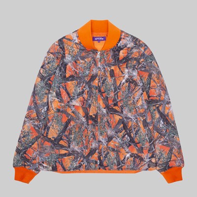 FUCKING AWESOME QUILT CAMO PUFFER JACKET 