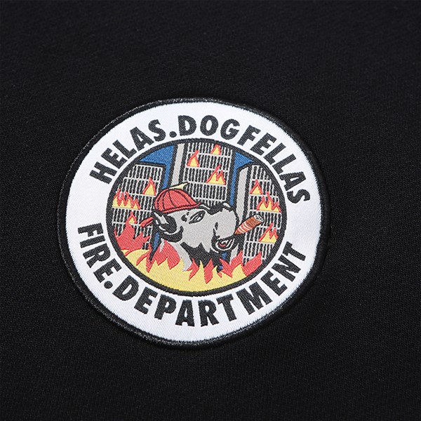 HELAS FIRE DEPARTMENT CREWNECK BLACK 