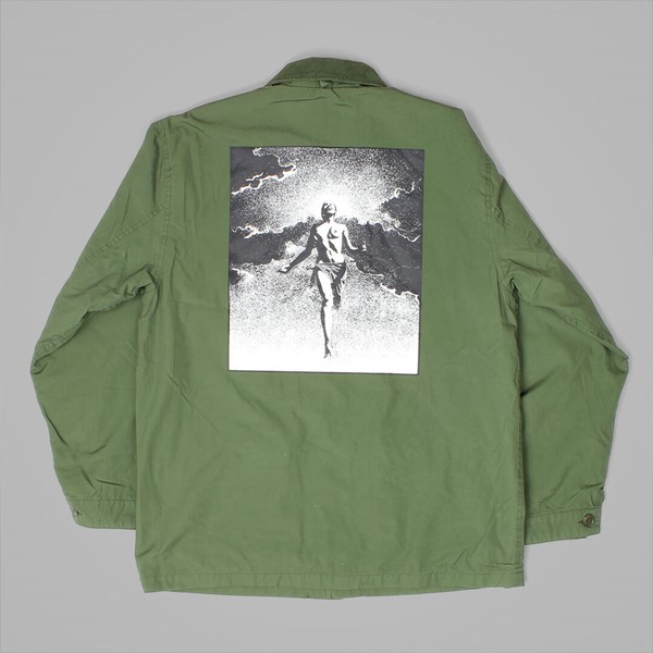 FUCKING AWESOME FA FIELD JACKET ARMY GREEN 