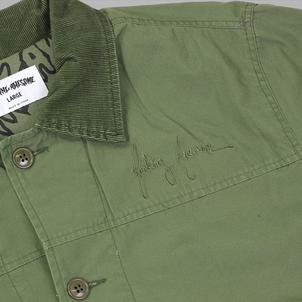 FUCKING AWESOME FA FIELD JACKET ARMY GREEN 