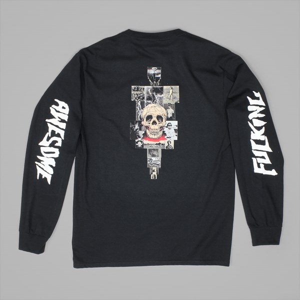 FUCKING AWESOME KB COLLAGE LS TEE BLACK 