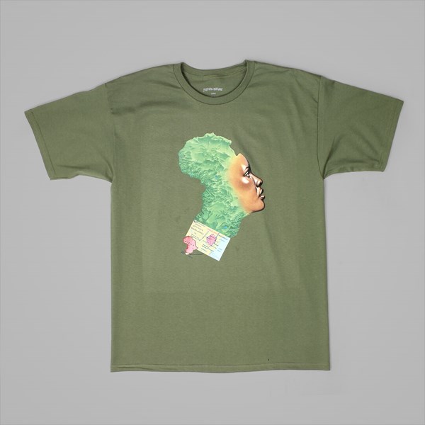 FUCKING AWESOME NAK MOTHER AFRICA TEE MILITARY 