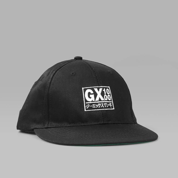 GX1000 JAPAN 6 PANEL CAP BLACK 