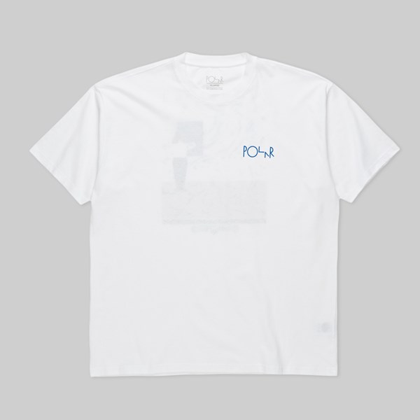 POLAR SKATE CO. HANGING A PAINTING SS TEE WHITE