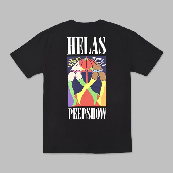 HELAS PEEPS SS T-SHIRT BLACK 