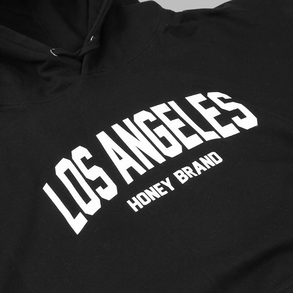HONEY BRAND LOS ANGELES PO HOODY BLACK 