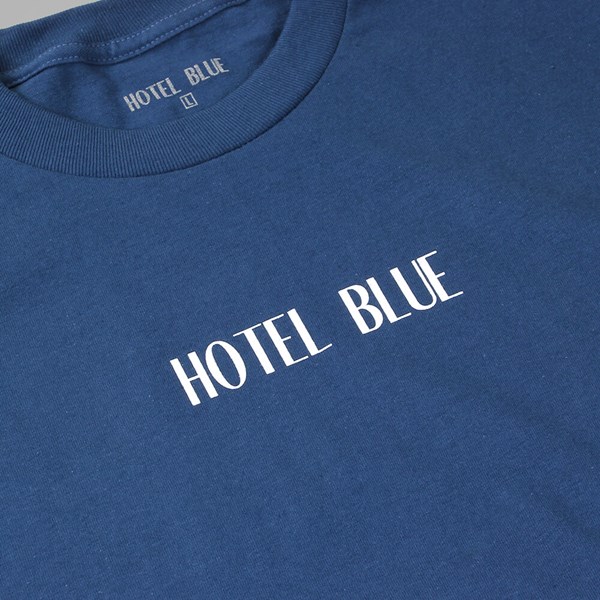 HOTEL BLUE 'HOTEL BLUE' T SHIRT BLUE 